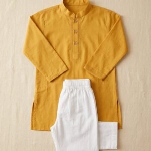 Boys' Cotton Kurta Pyjama Set - GK Fashions Bengaluru