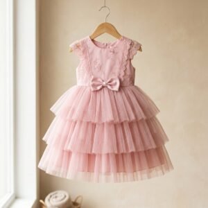 Girls' Tulle Party Frock - GK Fashions Bengaluru