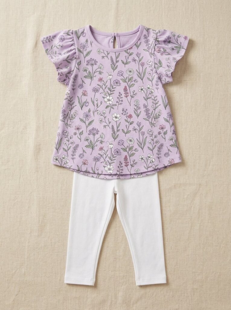 Girls' Top & Leggings Set - GK Fashions Bengaluru