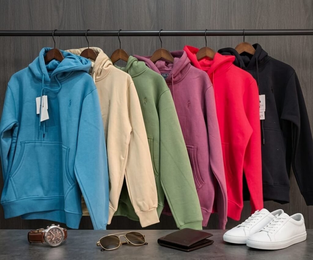 Men's Fleece Pullover Hoodie - GK Fashions Bengaluru