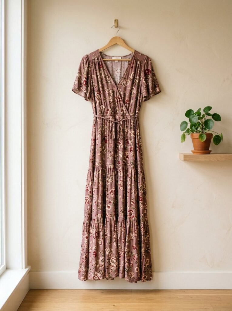 Women's Floral Maxi Dress - GK Fashions Bengaluru