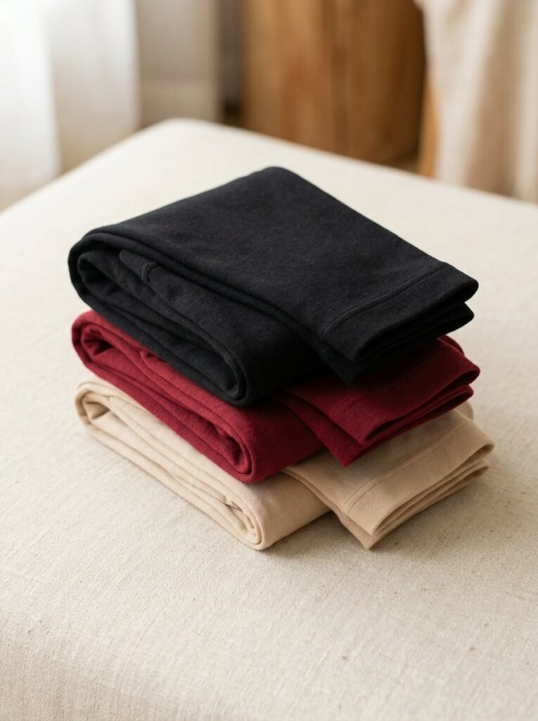 Women's Cotton Leggings (Pack of 3) - GK Fashions Bengaluru